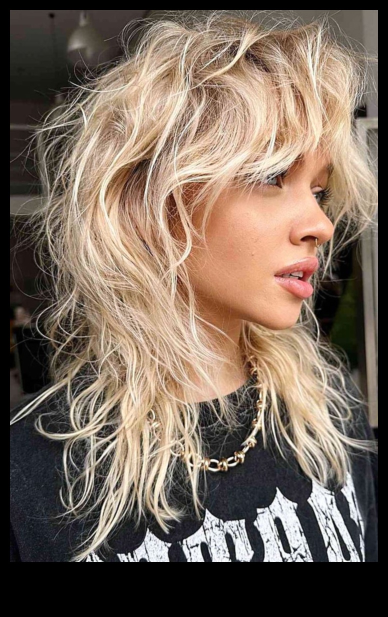 Rocker Chic Blondes: Cesur ve Cesurlar için Sinirli Saç Modelleri