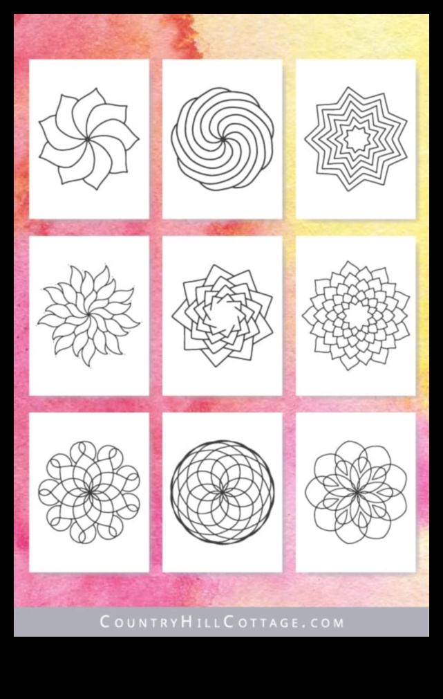 Papercraft Mandalas Zen: Kağıtlı Meditatif Kreasyonlar